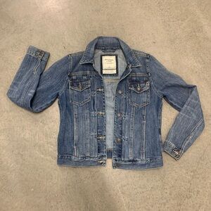 Abercrombie & Fitch Classic Blue Denim Jacket